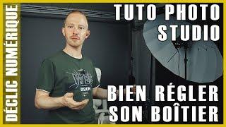 Tuto photo studio : Bien régler son boîtier