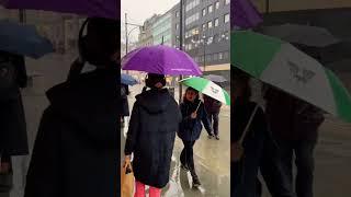 Heavy rains in London-England ️️️