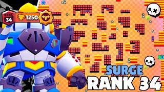 SURGE RANK 34 IN SOLO SHOWDOWN [MAX TIER]