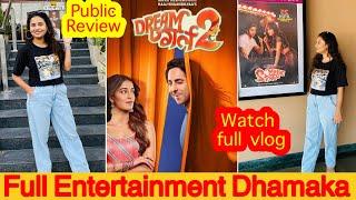 Dream Girl-2| Dream girl part -2| full entertaining vlog|with public reviews| #dreamgirl2 #dreamgirl