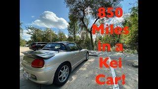 Kei Car Roadtrip - 850 Miles in a Suzuki Cappuccino!