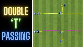 Double 'T' Passing Drill | Soccer/Football