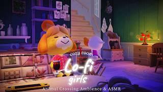 ACNH BGM - Lo-fi Girls Cozy room, relaxing chill hop, lo-fi music playlist  2hour / game ambience