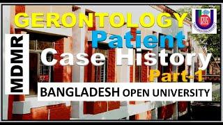 MDMR-Gerontology-Patient Case History-Part-1