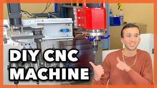 Homemade CNC Machine! (6 months of work in 8 minutes)