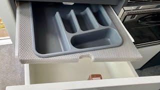 Adria Twin Ducato Campervan Cutlery Drawer Addition. How to.