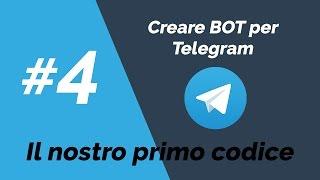 #4 - Bot Telegram - Il primo codice