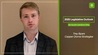 2025 Legislative Outlook for South Carolina CPAs