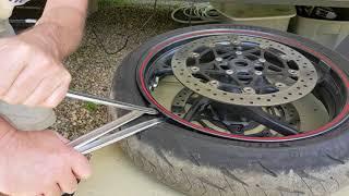 How To Break A Tire Bead (Using Only Tire Spoons)