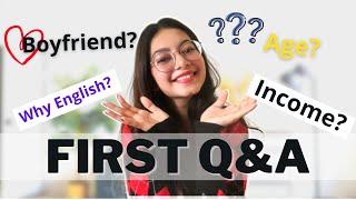 My First Q&A | Answering Your Questions | English with Annie