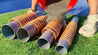 I Never Throw Away PVC Pipe Again ! How to Get Hot Water Directly from PVC Drainage Pipes