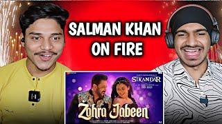 Zohra Jabeen CRAZY REACTION | Sikandar | Salman Khan | Rashmika |