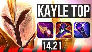 KAYLE vs K'SANTE (TOP) | EUW Challenger | 14.21