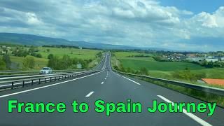 France to Spain Car Journey [4K UHD]