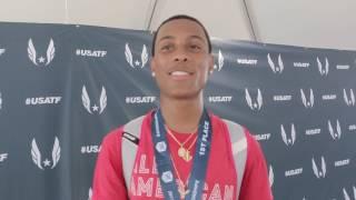 Eric Edwards After 13.32 No. 8 All-Time 110mH