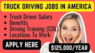 Hiring Truck Drivers in the USA | Driving Jobs, CDL Training at Ruan!