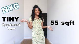 Tiny / Micro 55sqft NYC Apartment Tour 2020!  Cheap $1,000 Manhattan New York City Studio for Rent