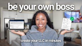 The 1st Step to Becoming Your Own Boss  How to Start Your LLC in 2025—Everything Explained