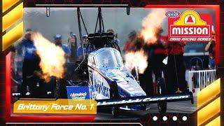 Brittany Force rockets to the top in Charlotte