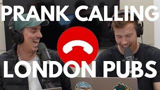 Calling London pubs to make sure they have enough beer for Australians