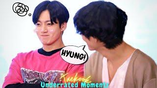 Is Jungkookie a 'HYUNG' to Taehyung? [Taekook Underrated Moments PT.5]