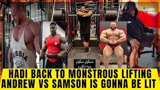 Hadi's monstrous legs workout + Samson on the Plan on Christmas + Andrew Locked in + Krizo is Huge