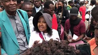 Kenyan Prophetess declares no MERCY for President Ruto. #rejectfinancebill2024