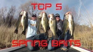 Top 5 Spring Baits to Find Big Bass