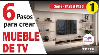 Serie  Mueble de TV #1