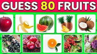 Guess the FRUIT in 3 Seconds!  | Easy, Medium, Hard, Impossible 