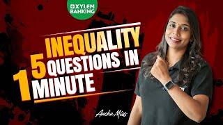 INEQUALITY  FASTEST TRICK | REASONING |RRB | IBPS |  SBI | RBI | XYLEM BANKING