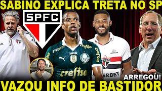 REVIRAVOLTA GIGANTESCA!!! SPFC FORTE NA LIBERTADORES! SABINO EXPLICA TRETA! INFO BOMBÁSTICA! JUDAS