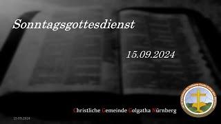 Gottesdienst  15.09.2024 | Deutsch