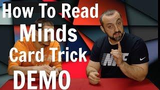 How to Read Minds Card Trick Demo - Card Tricks Revealed