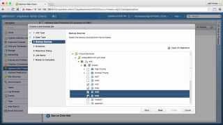 VMware vSphere Data Protection 6.0 - Creating a Virtual Machine Backup Job