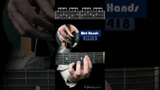 Wet Hands - C418 | (Fingerstyle) TABS Tutorial - Dr. Guitar