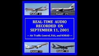 9/11/2001 AVIATION AUDIO TRANSMISSIONS (ATC, FAA, & NORAD)