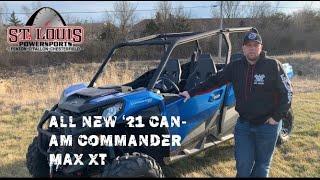 2021 Can-Am Commander Max XT Walk Around