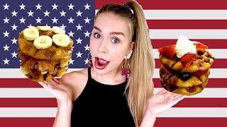 I tried Krispy Kreme Donut Waffles - Epic recipe!