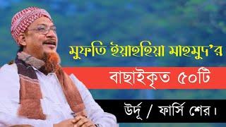 বাছাইকৃত ৫০টি উর্দূ / ফার্সি শের | মুফতি ইয়াহহিয়া মাহমুদ |  Urdu Farsi Sher. Ittefaq voice