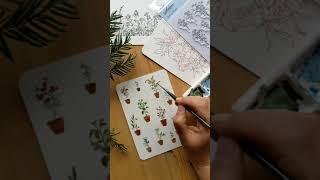 Watercolor with Sushma Hegde - Greenery and Blooms