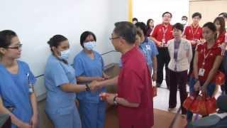 Health Minister Gan's visit to Tan Tock Seng Hospital