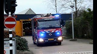 Brandweer en Ambulances met spoed in Haarlem