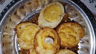 Egg Fry with Masoor Dal Tadka Recipe | Flavorful Fusion Delight