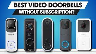 Best Video Doorbell Without Subscription 2025! Who Is The NEW #1?