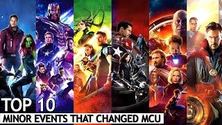 Top 10 Minor Events that Changed the Whole MCU | BNN Review