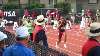 Tyson gay USA outdoor championship : mens 100m