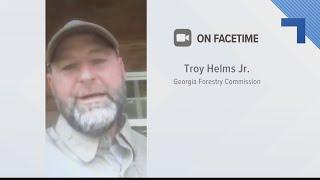 'This is where I need to be': Georgia Forestry Commission ranger returns from fighting wildfires