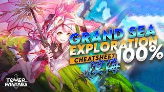 The Grand Sea Island 溟海 100% Exploration 2.4 | Tower of Fantasy