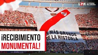 ¡RECIBIMIENTO IMPRESIONANTE EN EL MONUMENTAL! - River vs Talleres - Liga Profesional 2024